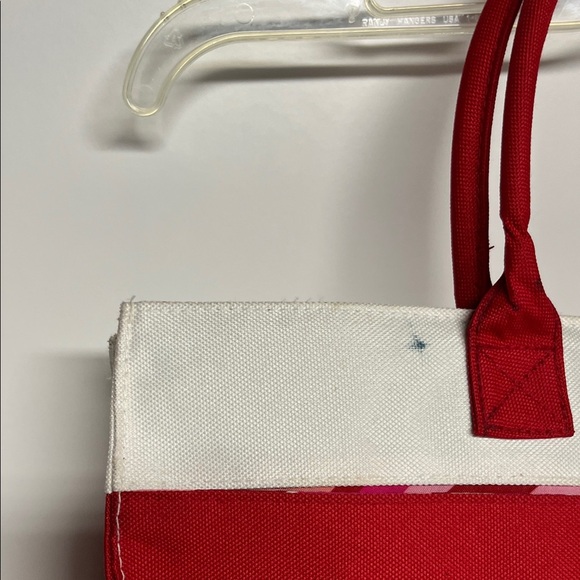 Tommy Hilfiger Red & White Tote Bag - Picture 3 of 11